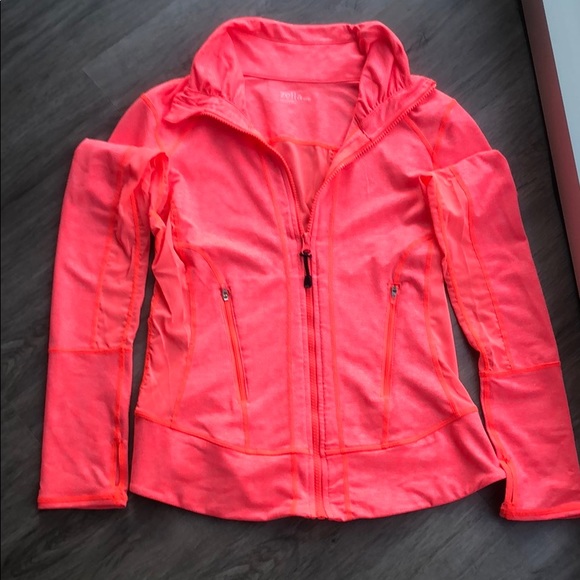 Zella Tops - Bright colored Zella zipdown with pockets